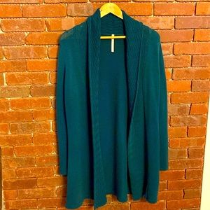 Teal Cardigan